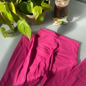 Pink Lululemon Align Size 4